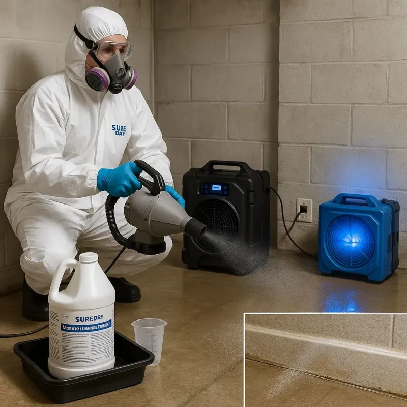 Sanitization and Odor Removal process in Paramus, NJ