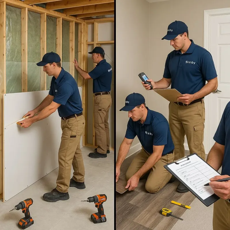 Repairs and Reconstruction process in Paramus, NJ