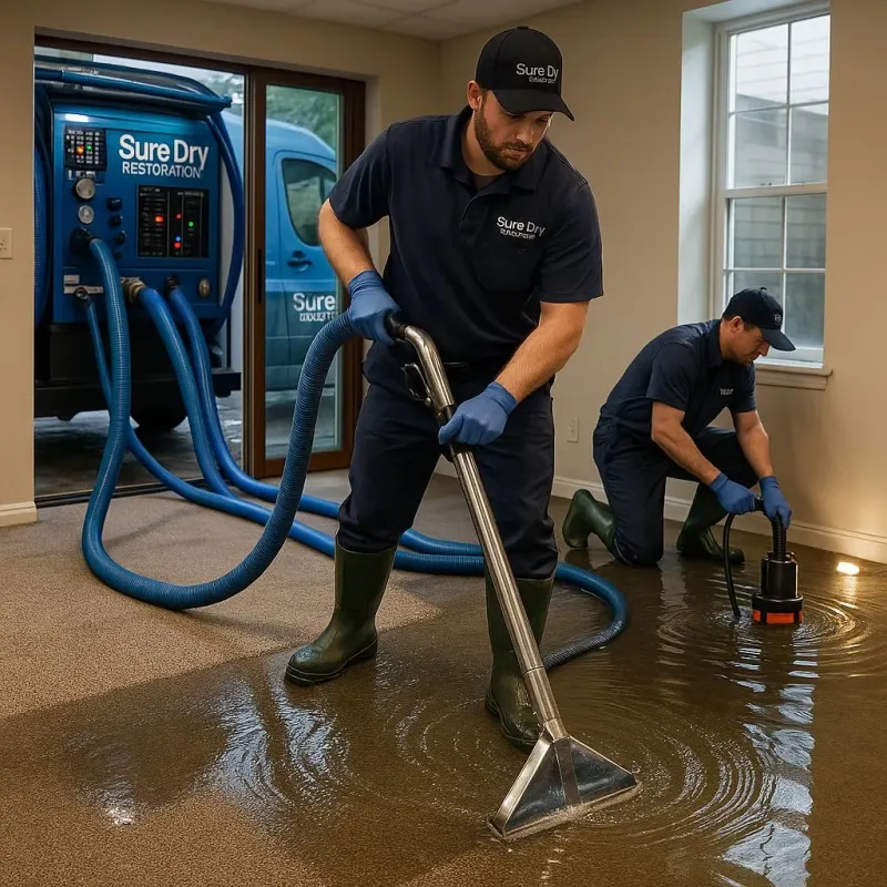 Water Extraction and Removal process in Paramus, NJ